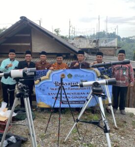 Ketua DPD LDII Gunungkidul bersama jajaran Kemenag dan ormas lain