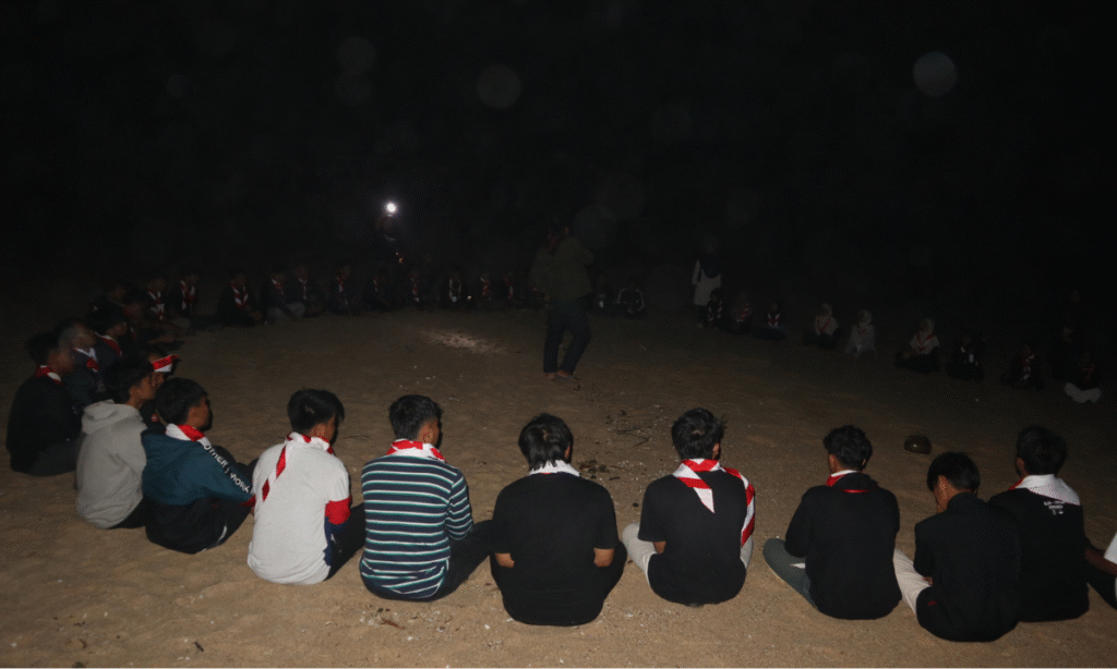 Kegiatan Pembinaan Karakter dalam Perkemahan CAI 2025